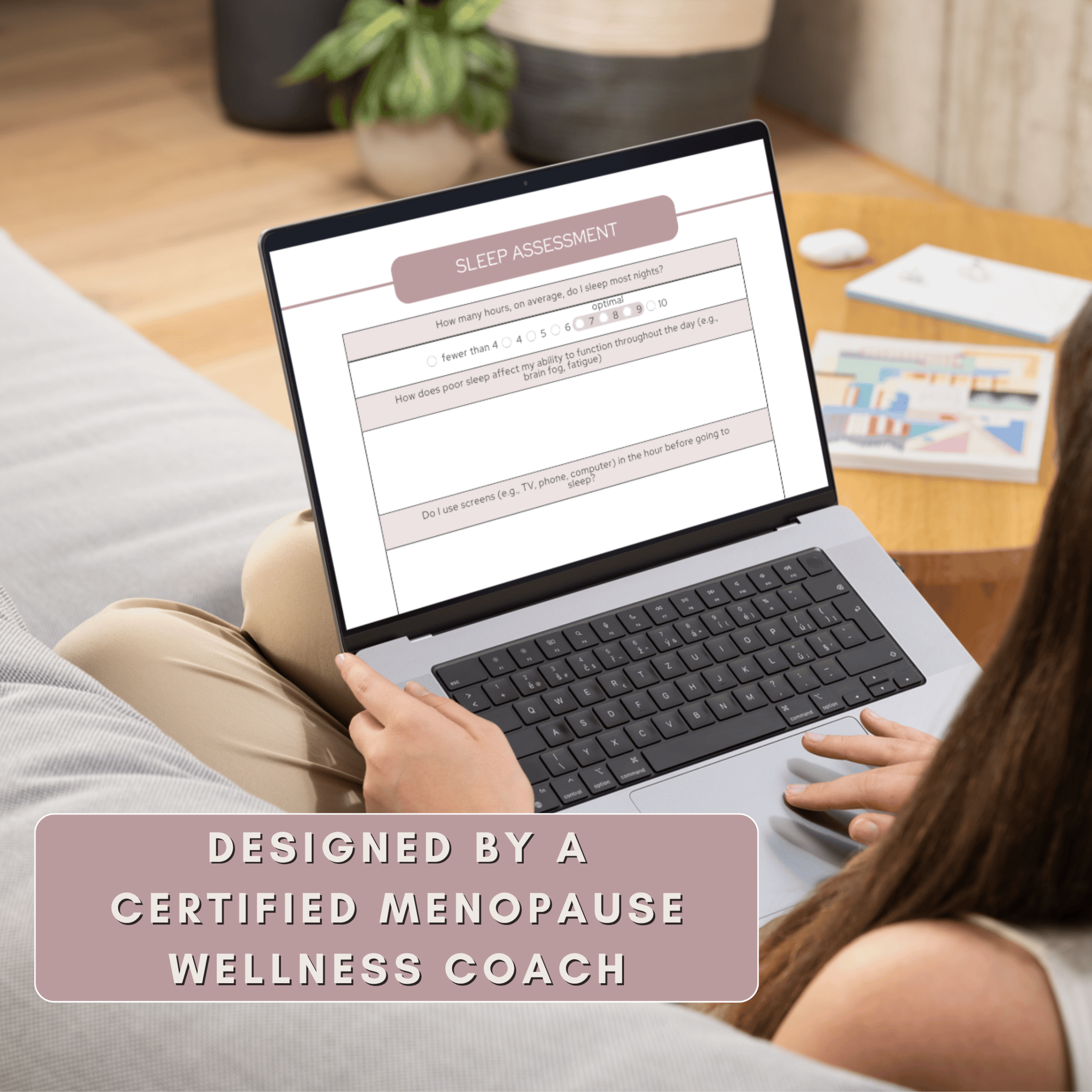 Menopause Symptom Tracker: 41-page Journal to Manage Symptoms, Sleep, Mood and Hormonal Balance - Image 2