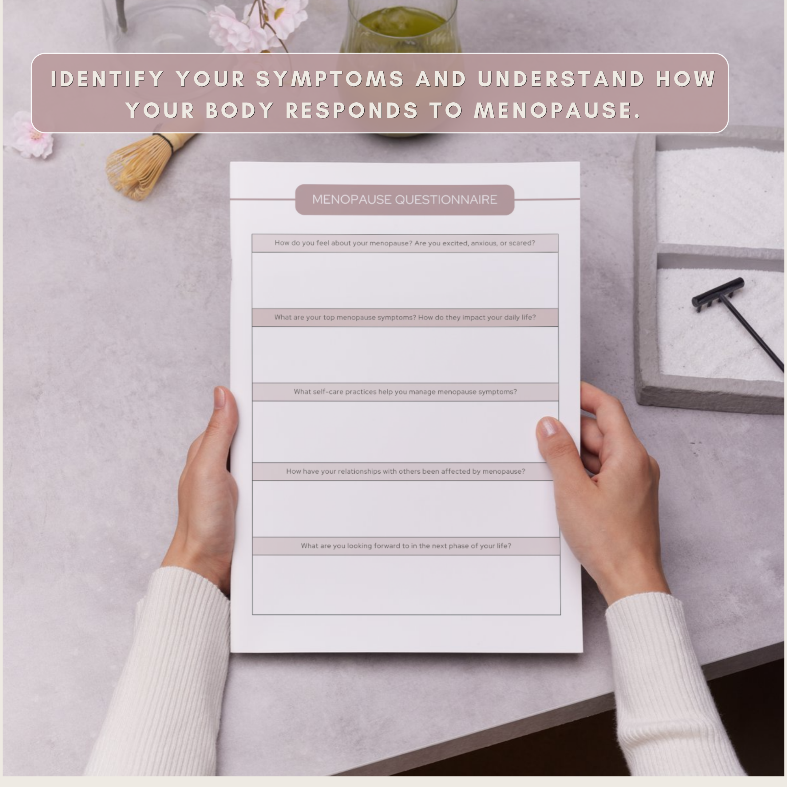Menopause Symptom Tracker: 41-page Journal to Manage Symptoms, Sleep, Mood and Hormonal Balance - Image 5